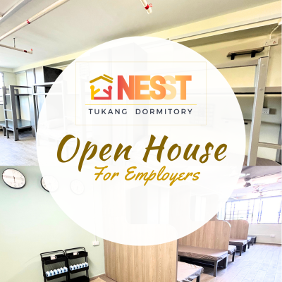 NESST Tukang Dormitory Open House for Employers